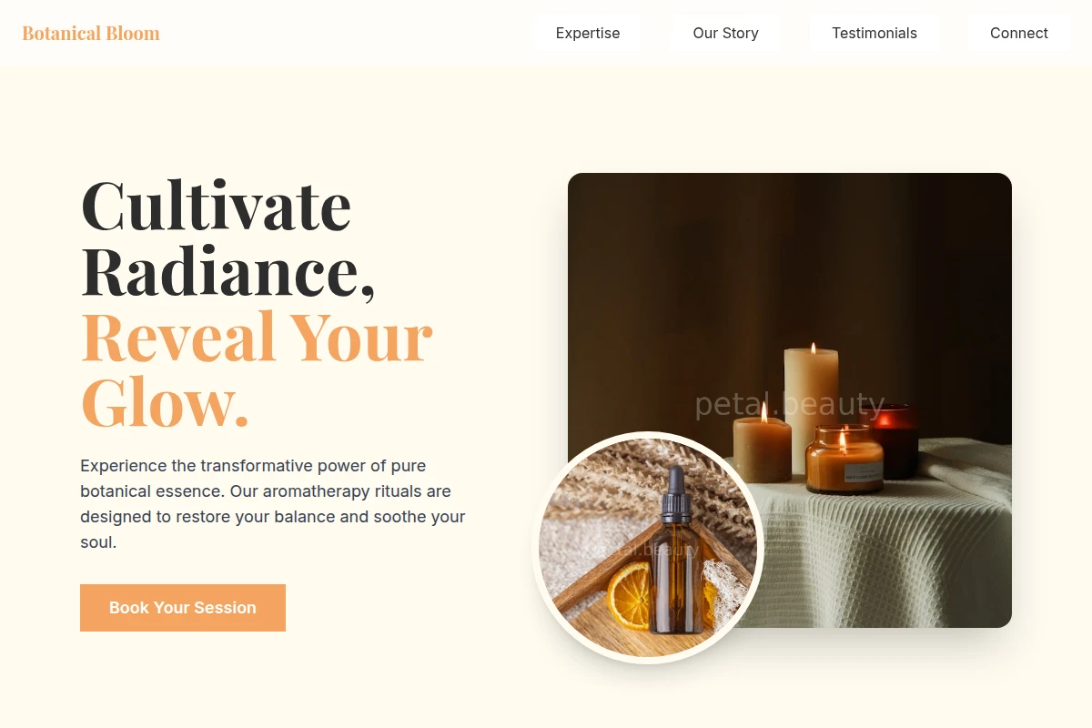 Chic Aromatherapy Wellness Parlor